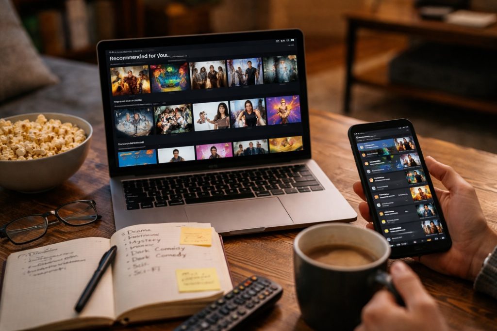 Cómo elegir las mejores series según tus gustos