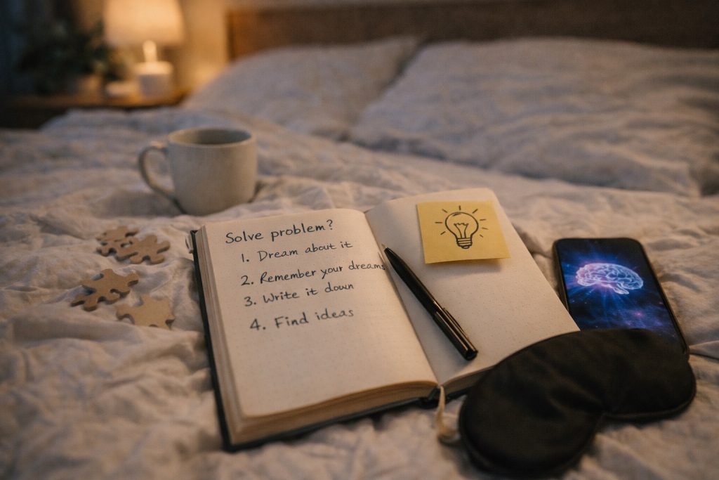 Cómo usar tus sueños para resolver problemas paso a paso