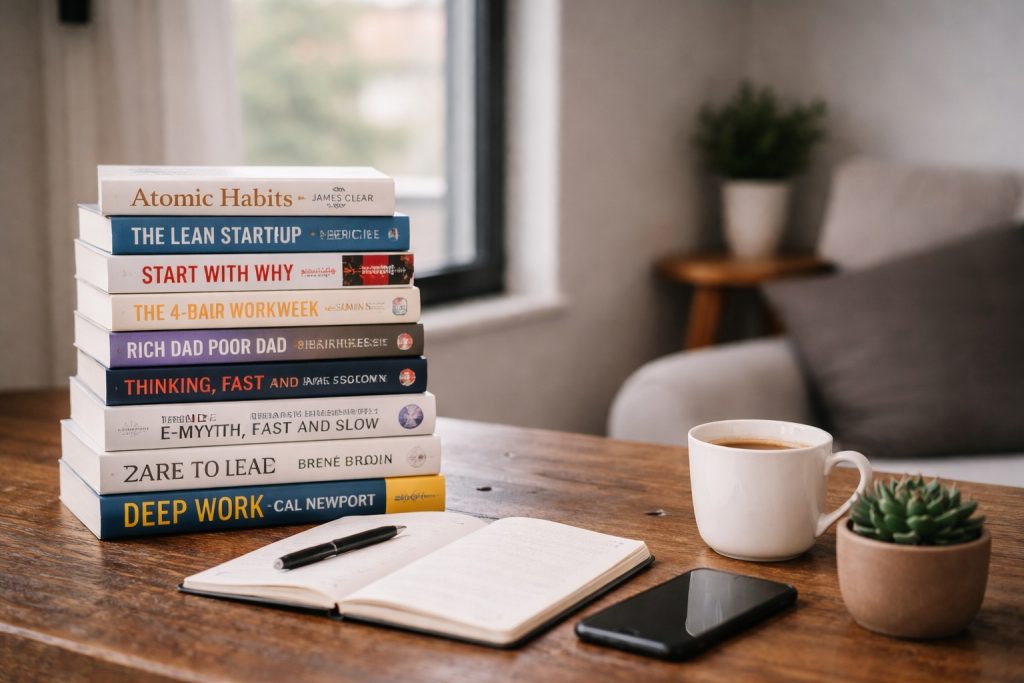 Los 10 mejores libros para emprendedores que debes leer