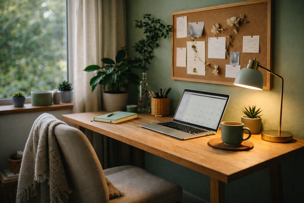 Colores ideales para un espacio de trabajo productivo