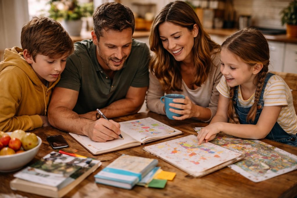 Cómo convertir las actividades en familia en un hábito