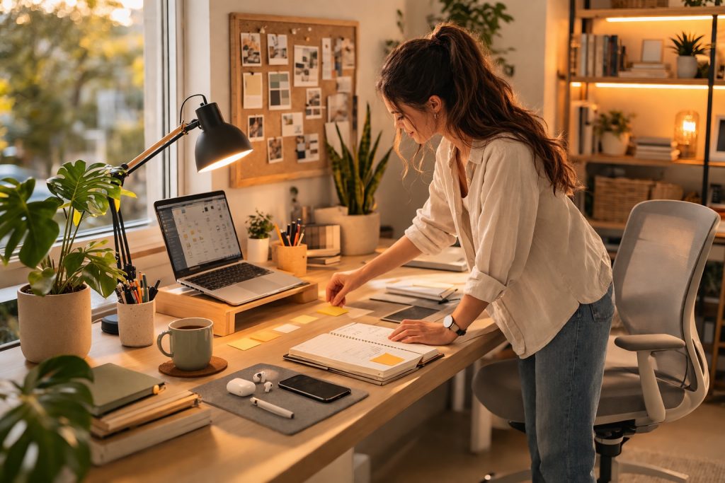 Cómo diseñar tu espacio de trabajo paso a paso
