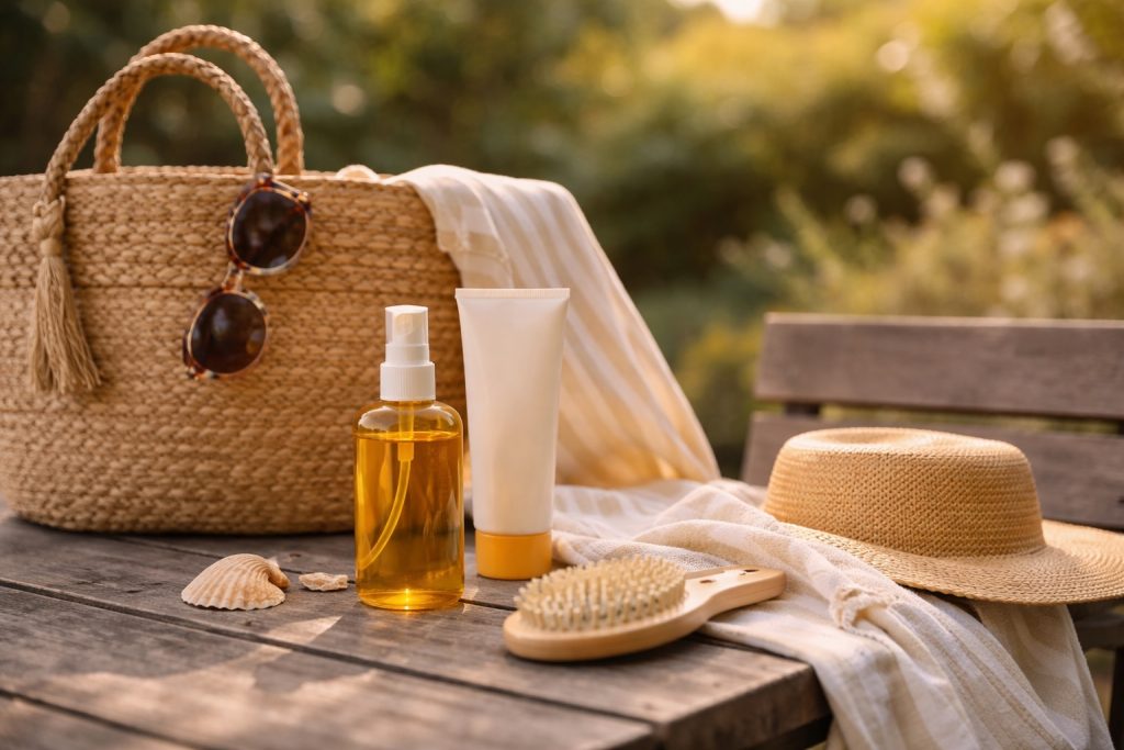 Cuidado del cabello en verano y cómo protegerlo del sol