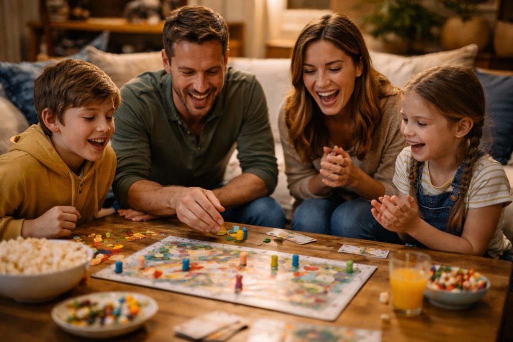 Juegos y dinámicas como actividades en familia para fortalecer vínculos
