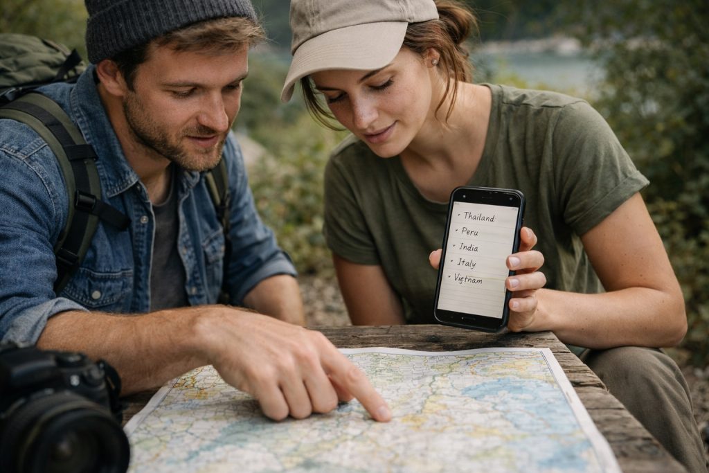Cómo elegir destino para tu viaje de mochilero