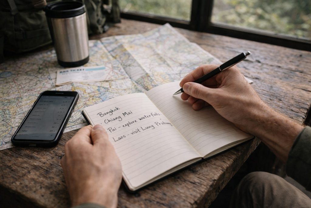 Cómo planear un itinerario para tu viaje de mochilero