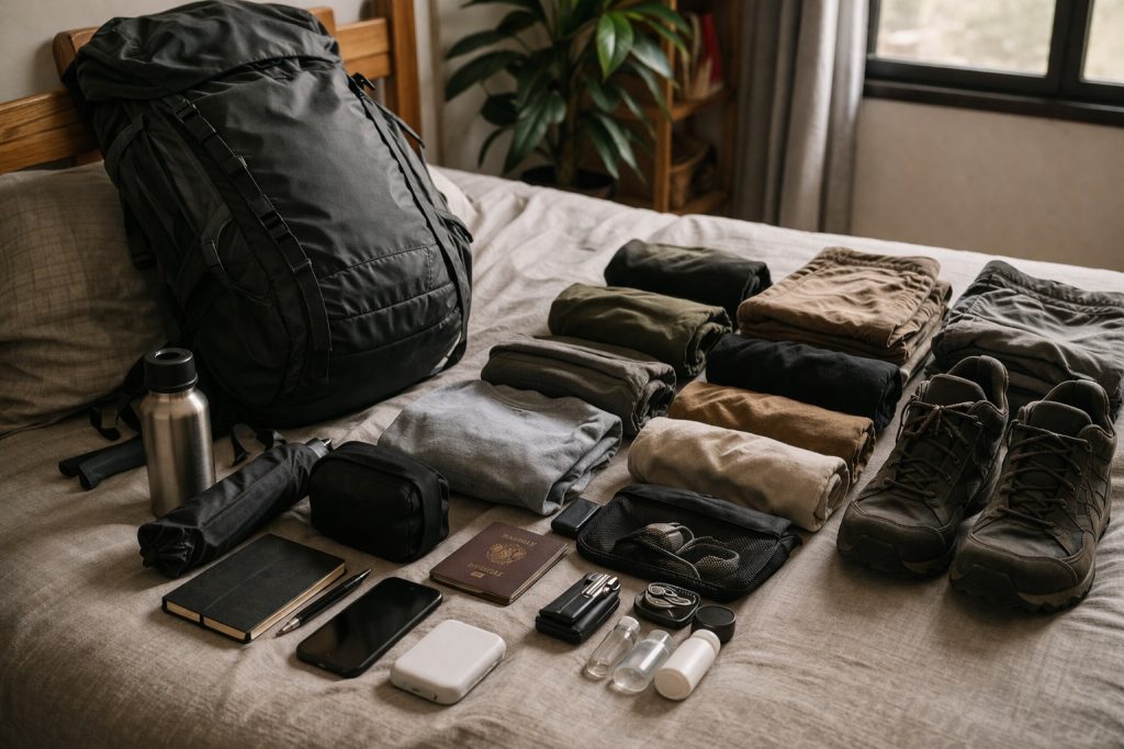 Qué llevar en tu mochila en un viaje de mochilero