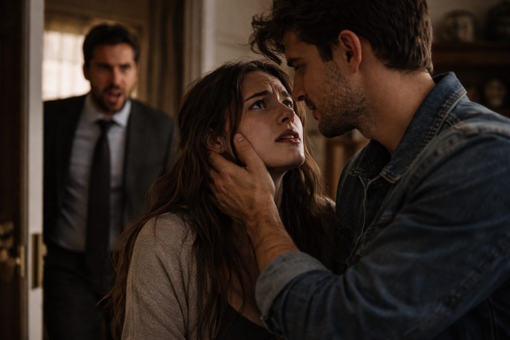 Amor prohibido expuesto el momento de quiebre cuando la verdad ya no puede ocultarse