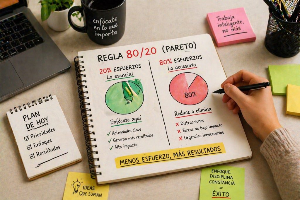 Cómo saber si estás aplicando bien el 80 20