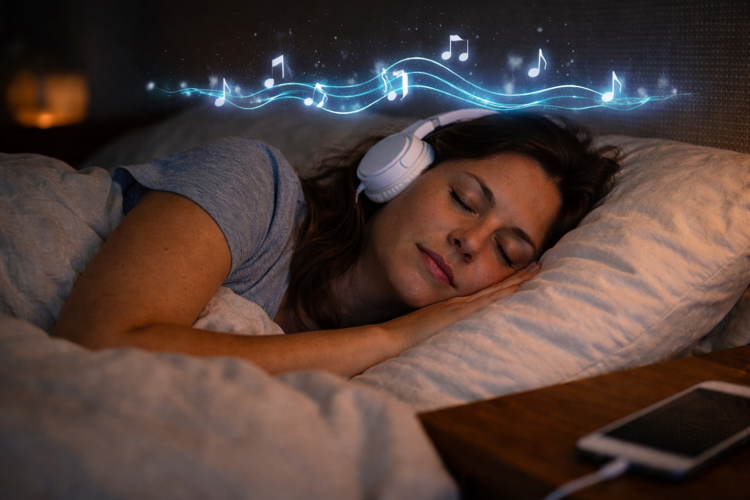 Dormir con música cada noche puede transformar tu descanso