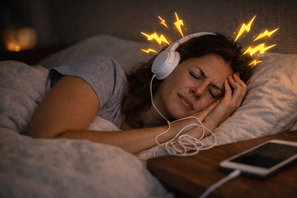 Errores comunes al dormir con música