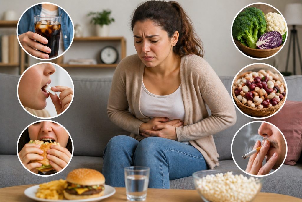 Errores comunes que empeoran tirarse pedos y la acumulación de gases intestinales