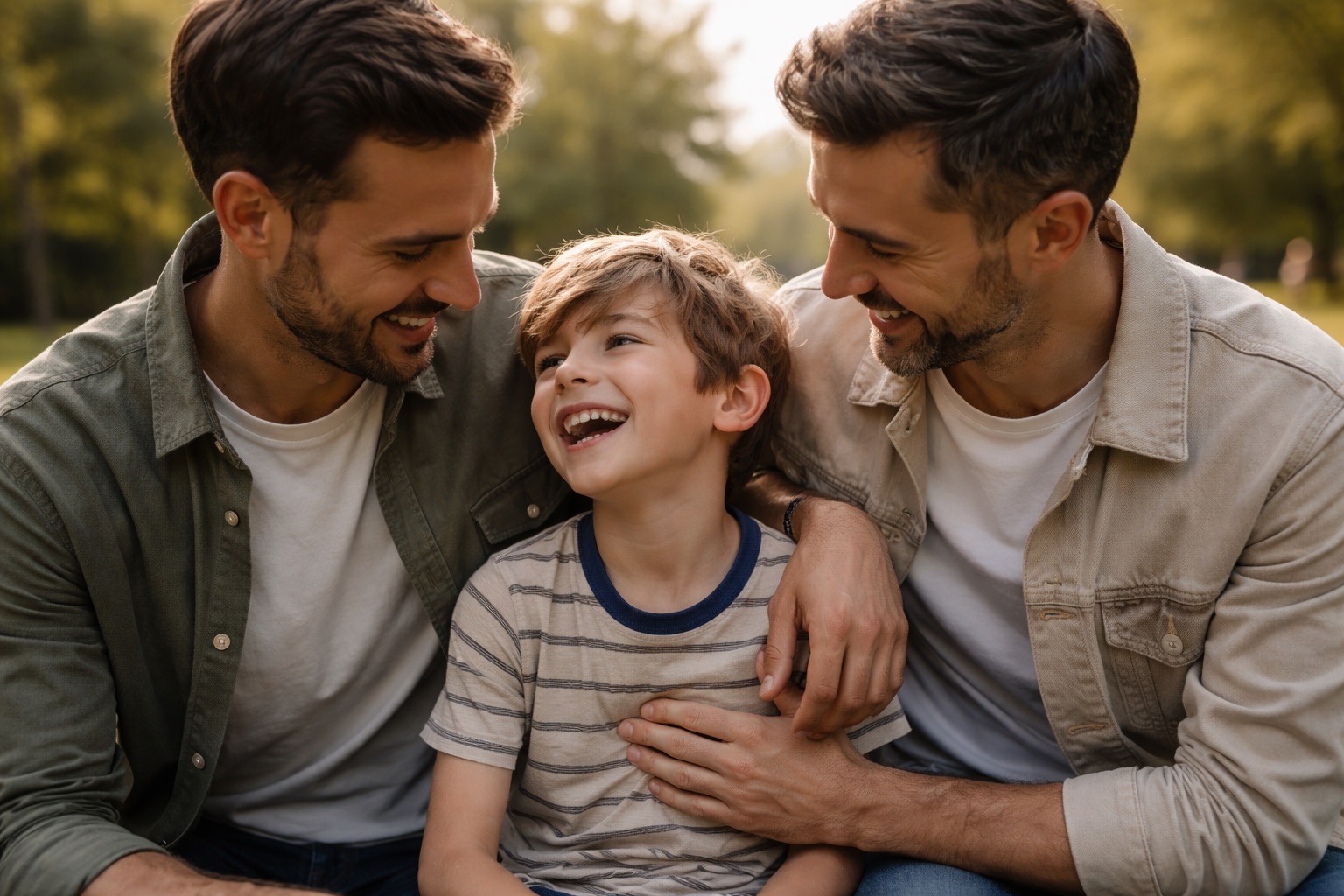 Madre soltera le dio dos papás a su hijo y cambió su vida