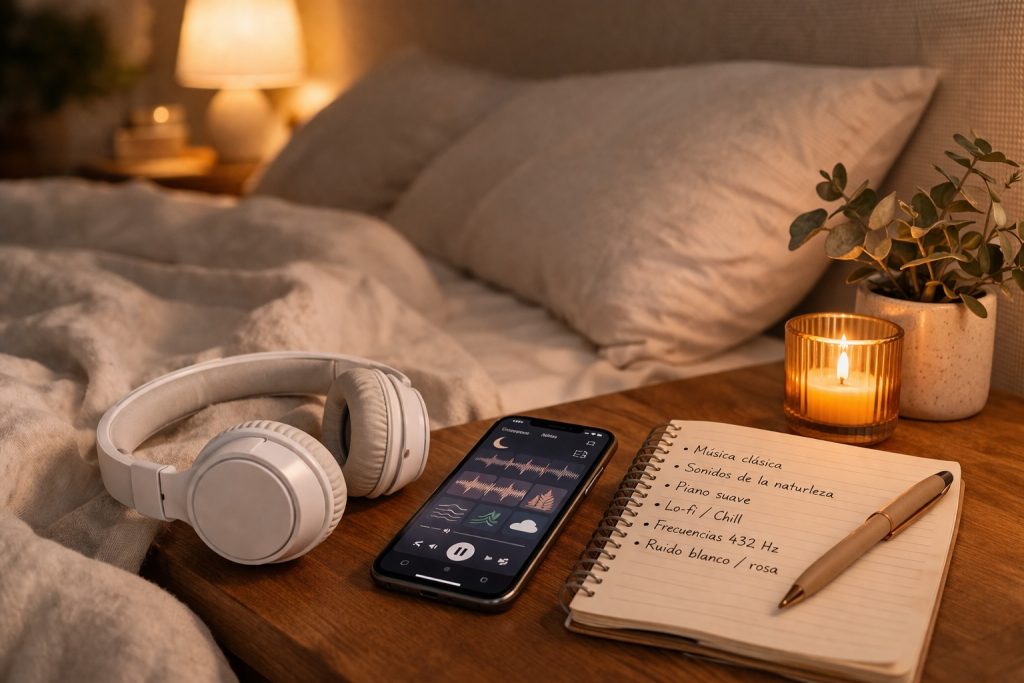 Tipos de música recomendados para dormir