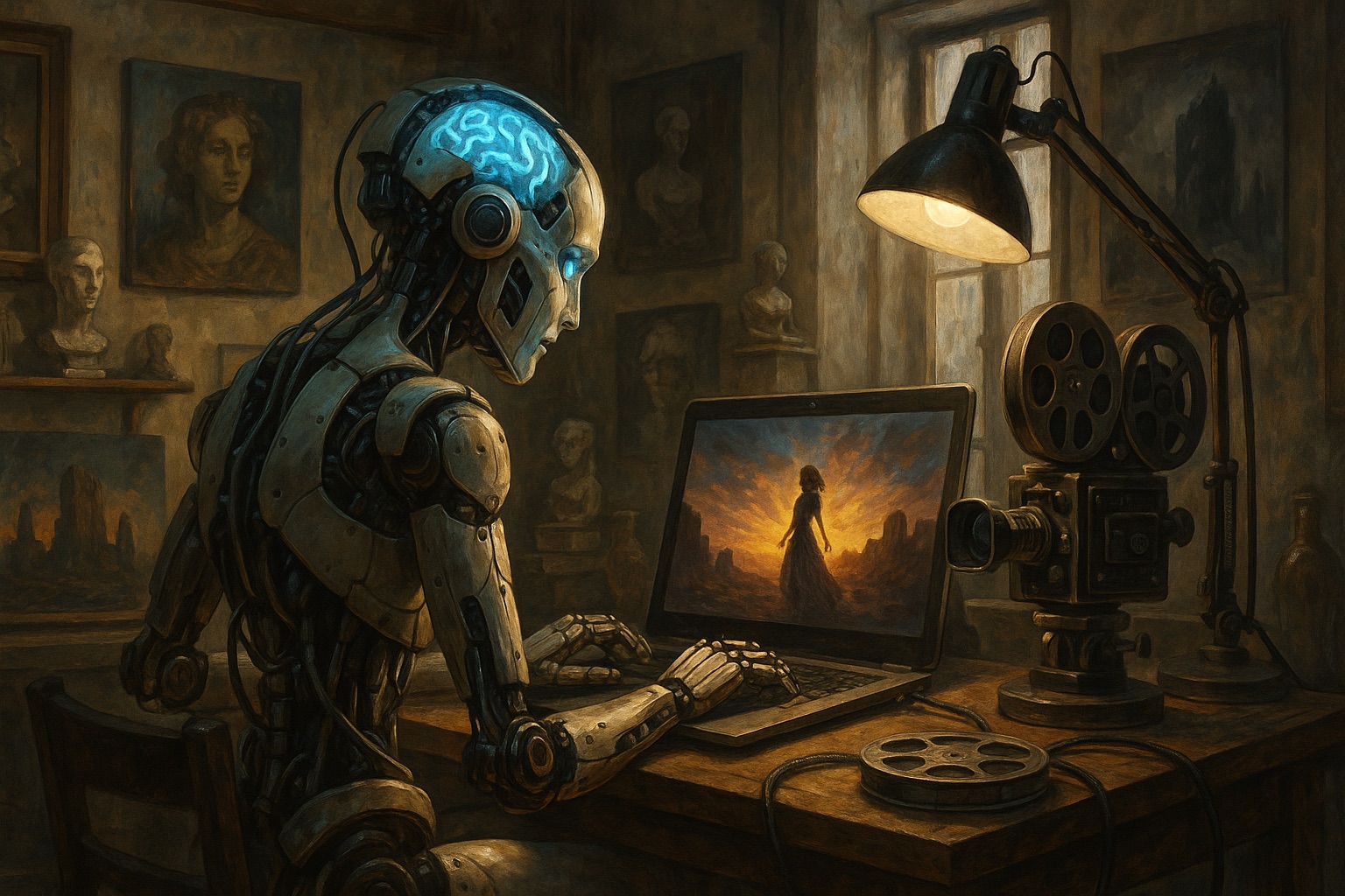 ¿La inteligencia artificial va a reemplazar a los artistas? Así impacta la IA en la música, el arte y el cine