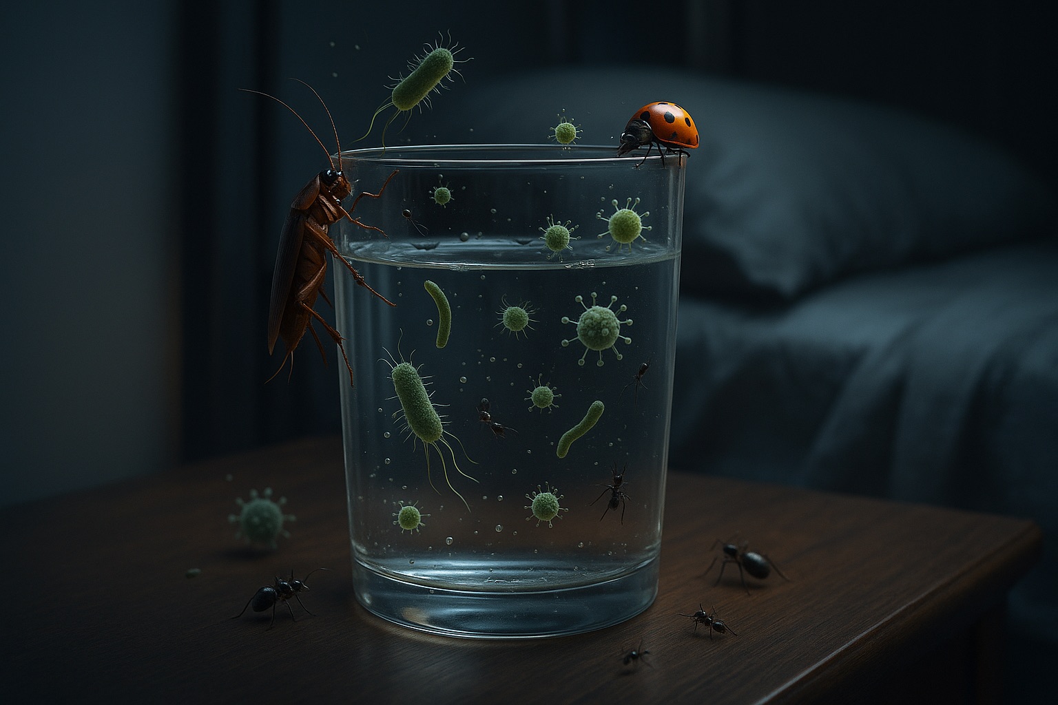 Esto pasa en tu cuerpo si tomas el agua que dejas en la mesa de noche