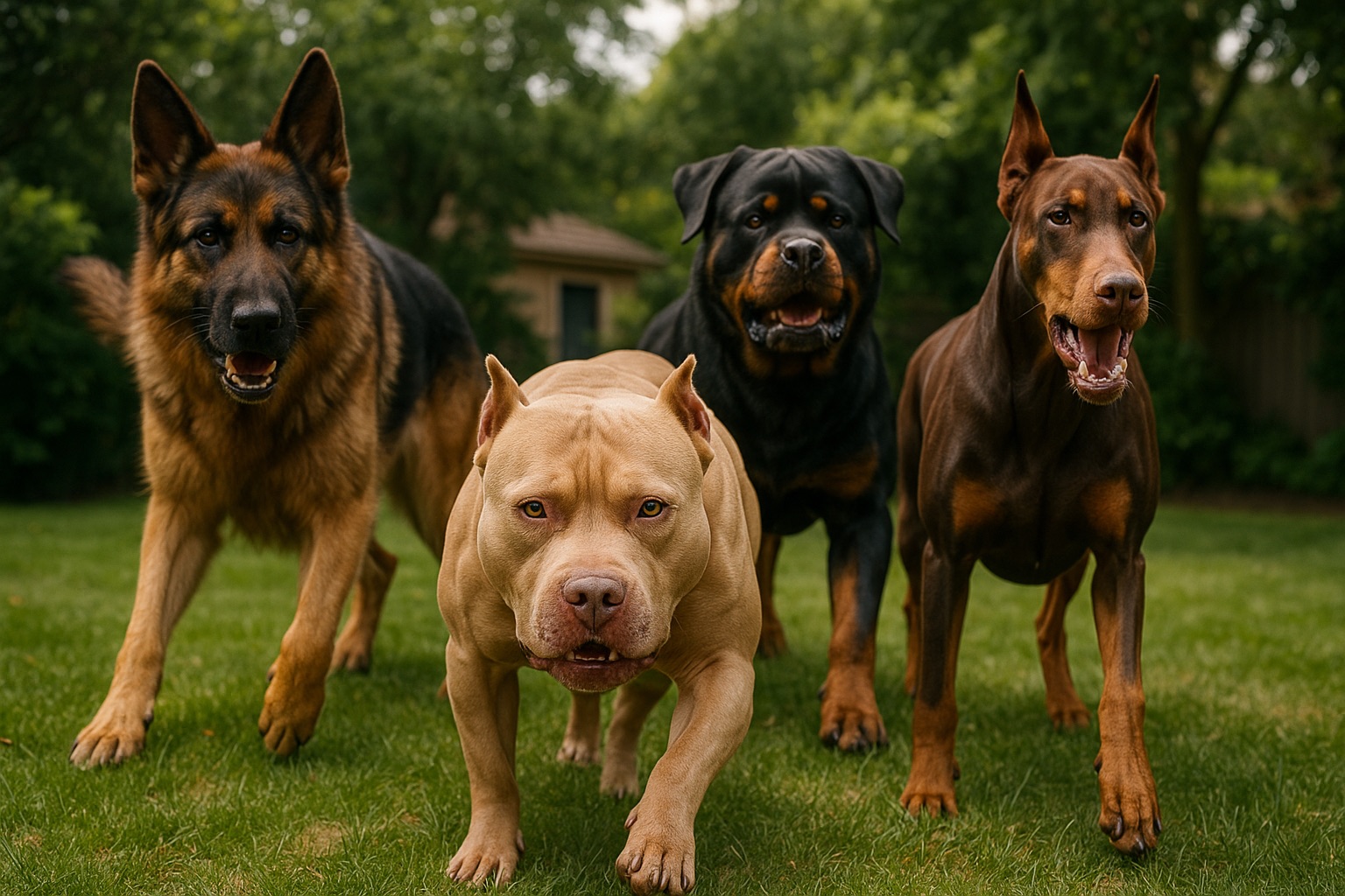 Perros que pueden ser una amenaza en casa según su raza y comportamiento