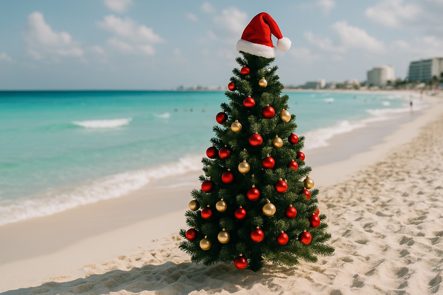 Playas paradisíacas para pasar una Navidad diferente en México