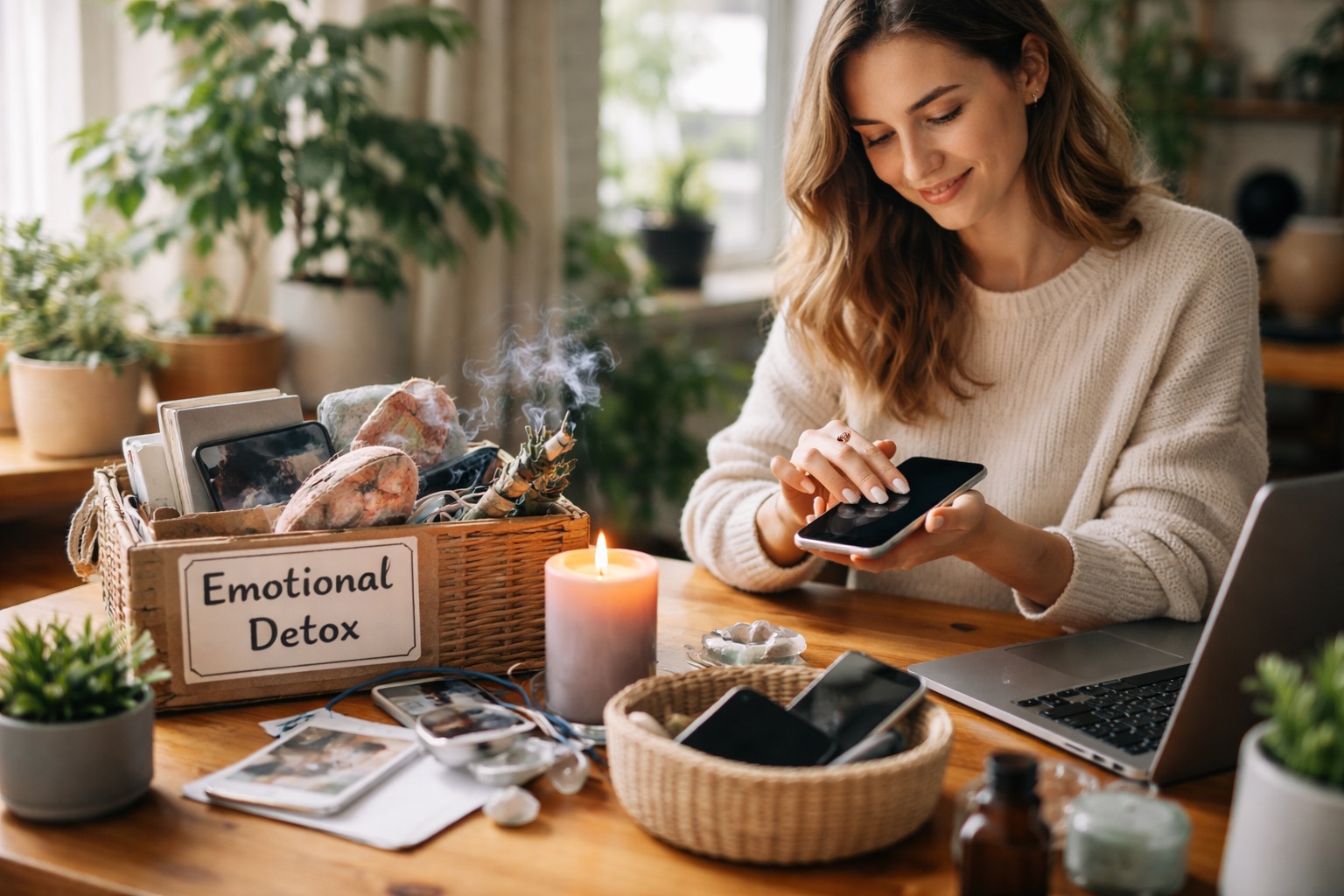 Decluttering mental: cómo hacer limpieza emocional y digital antes de que termine el año