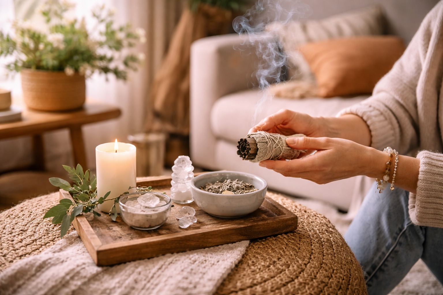 Limpieza energética del hogar: Renueva tus espacios para recibir el nuevo año