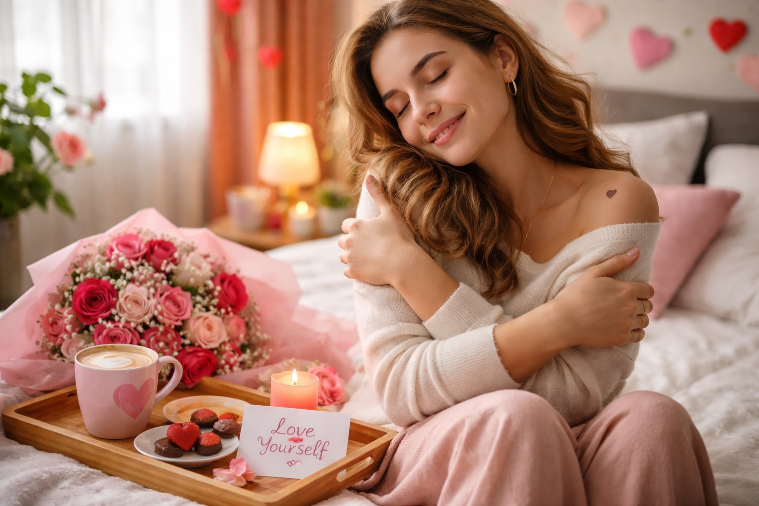 San Valentín empieza contigo: rituales de amor propio para reconectar contigo misma