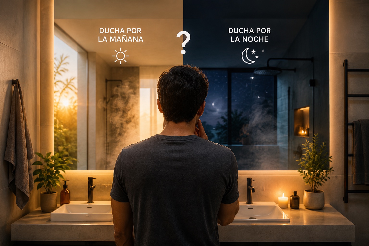 Ducharse por la mañana o noche qué es mejor