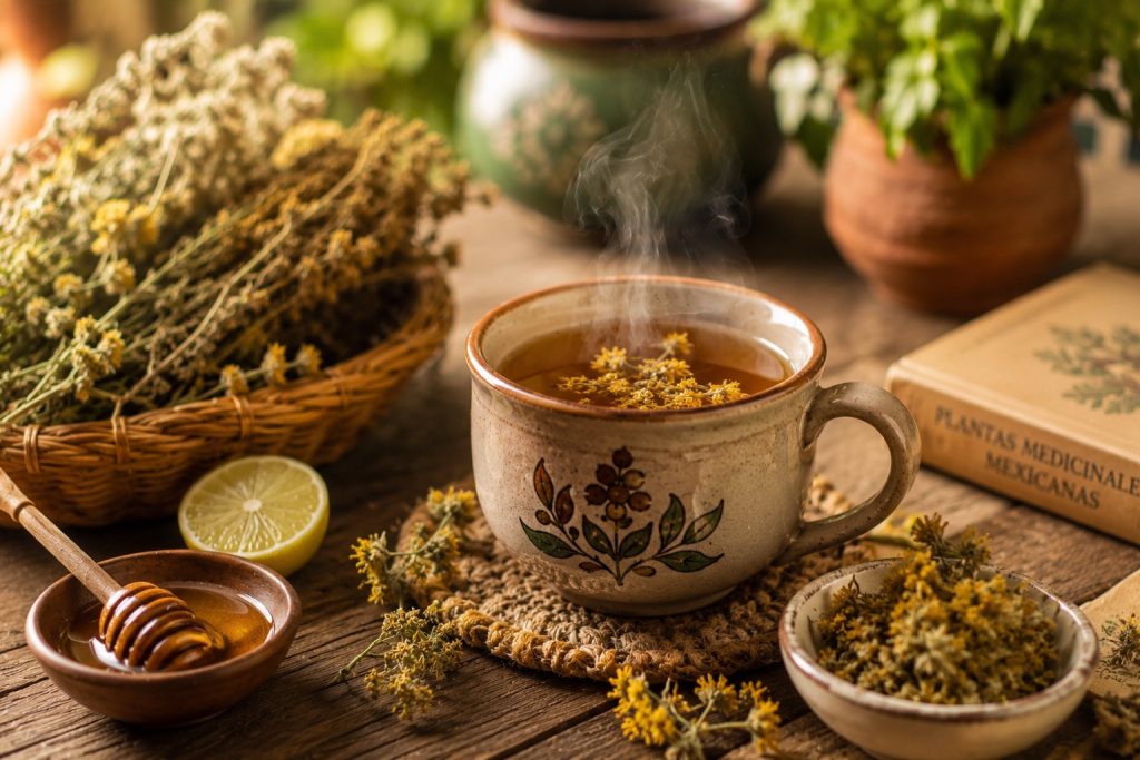 Té de gordolobo el clásico mexicano para el dolor de garganta