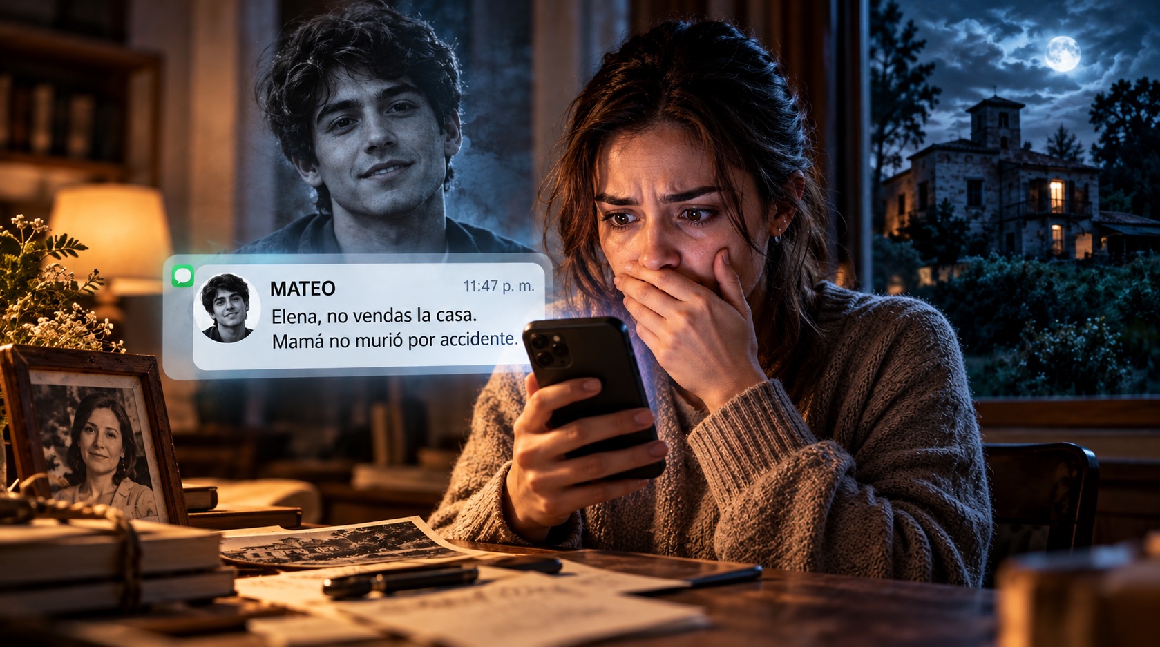 El último mensaje que recibió antes de desaparecer: una historia de misterio