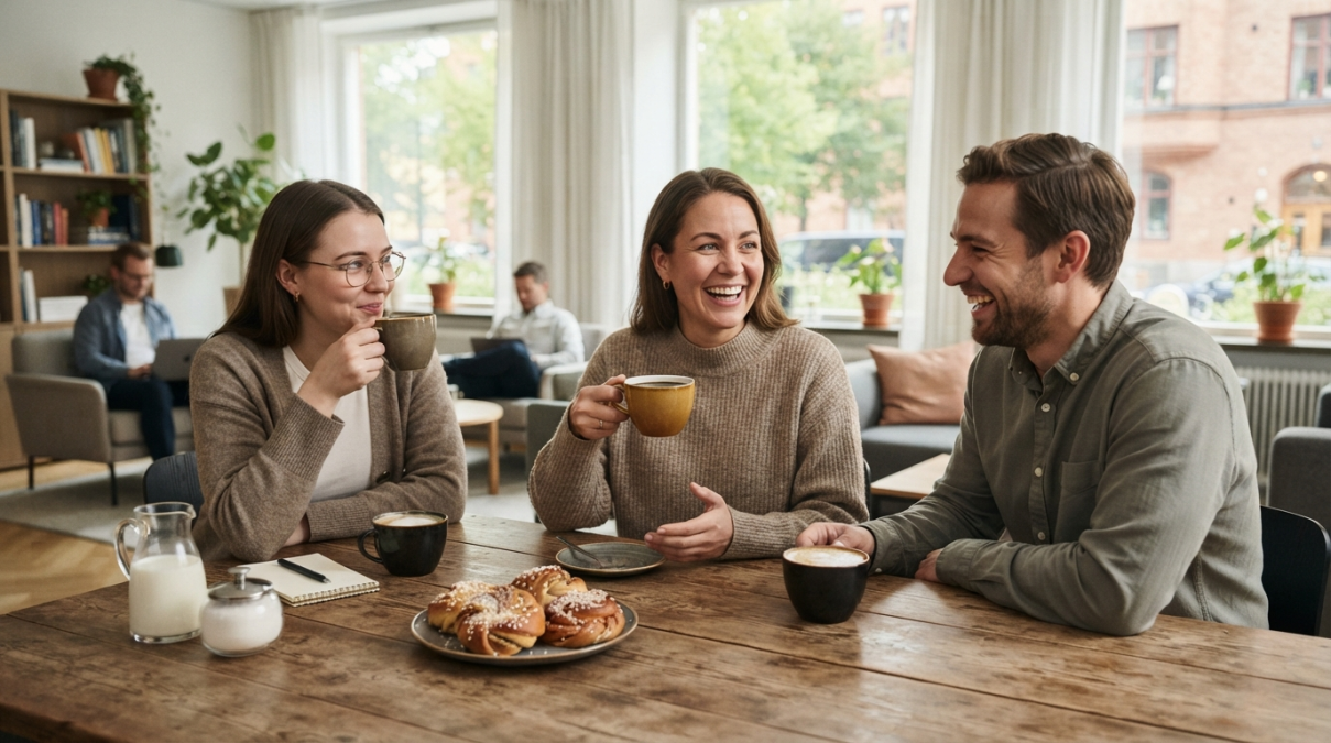 Fika sueco: qué es la pausa de café que se volvió un ritual en el trabajo