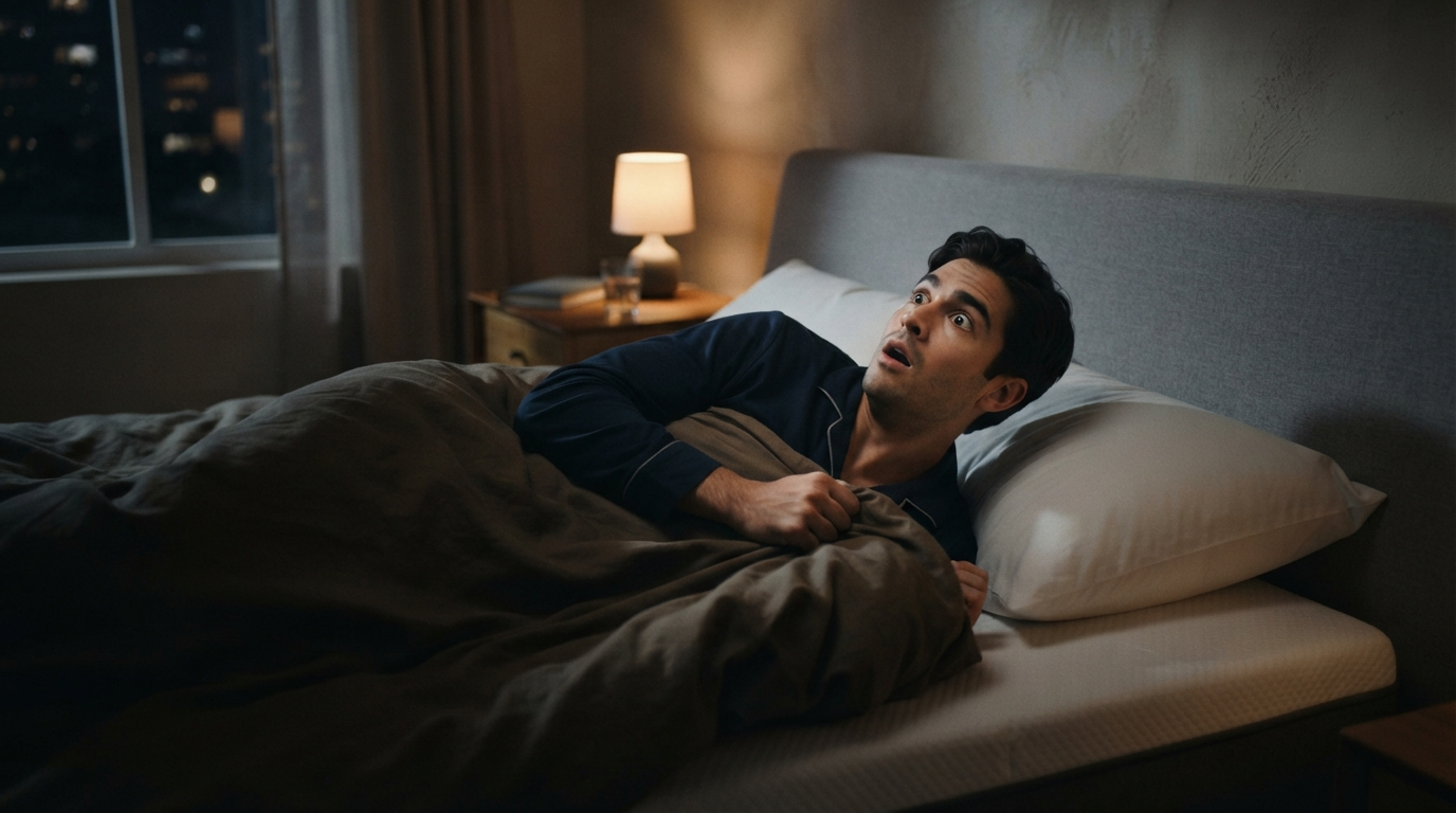 Por qué sientes que caes al vacío justo antes de dormir: causas y cuándo preocuparse