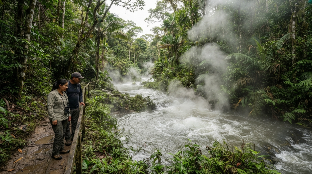 Río hirviente de la Amazonía: por qué Shanay-timpishka hierve sin volcán cercano