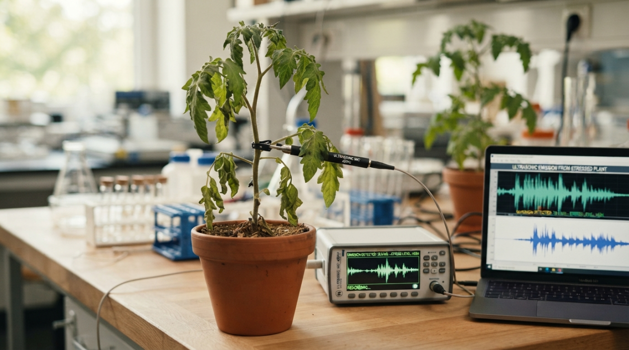 Las plantas emiten sonidos cuando están estresadas: qué dice el estudio y cómo se graban