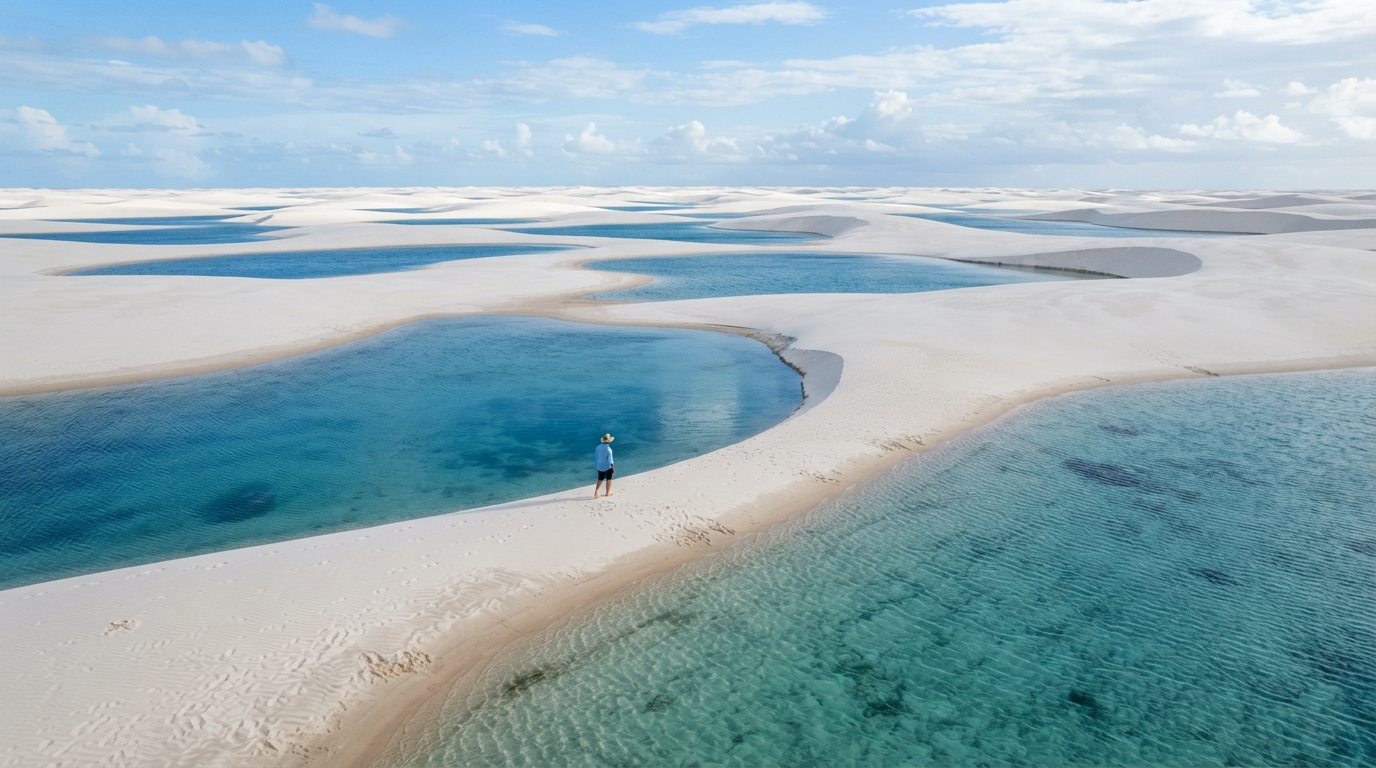 Lençóis Maranhenses: por qué el desierto brasileño se llena de lagunas de agua dulce cada año