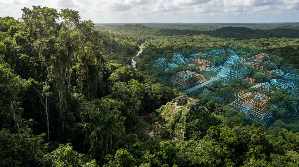 Valeriana: la ciudad maya descubierta en Campeche con LiDAR