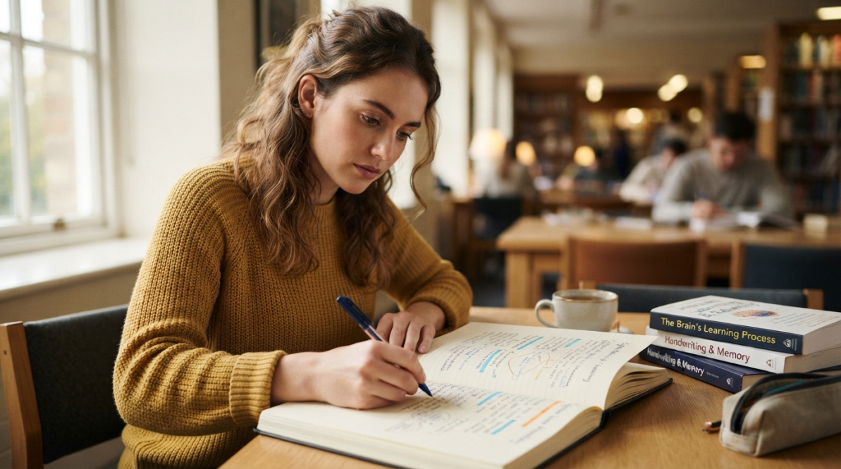 Beneficios de tomar apuntes a mano: qué ocurre en tu cerebro y qué dice la ciencia