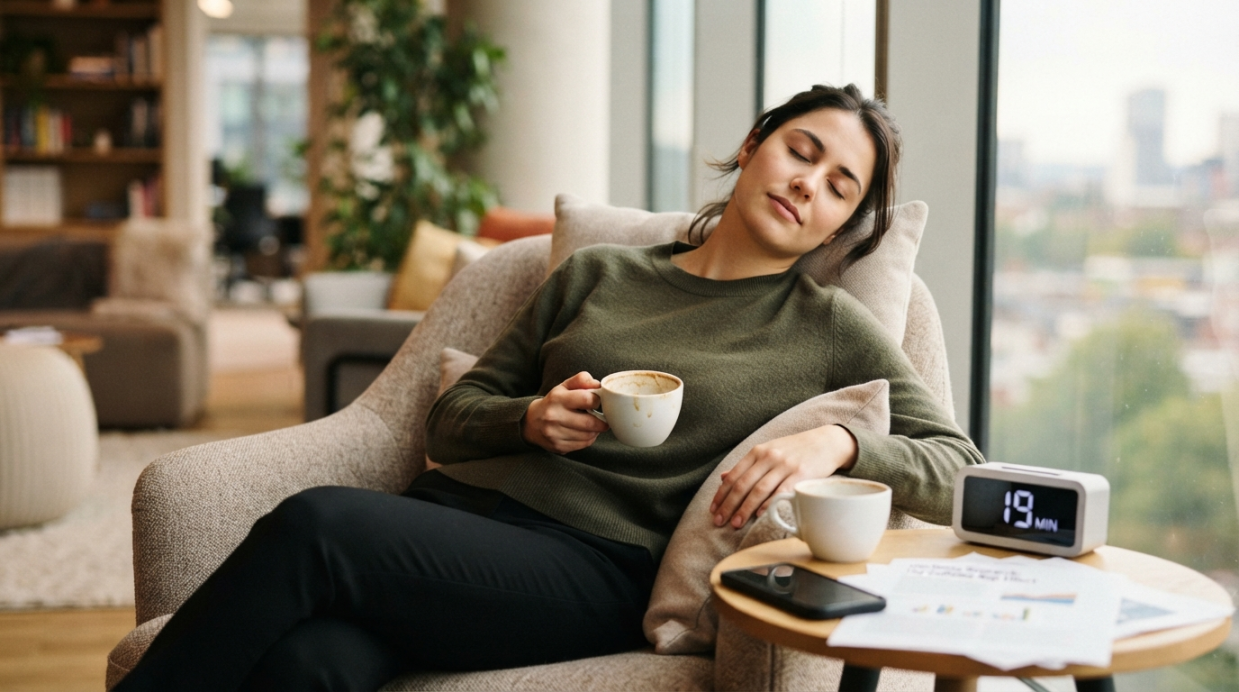 Siesta con café: cómo funciona y qué dice la ciencia sobre la alerta